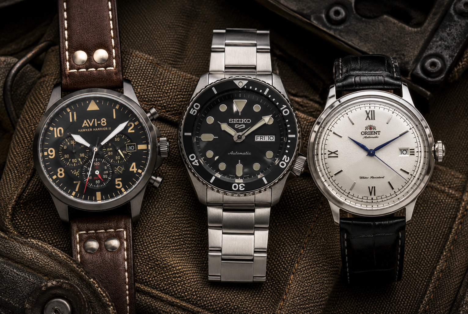 AVI-8 vs. Orient vs. Seiko: Which Affordable Watch Brand Wins?