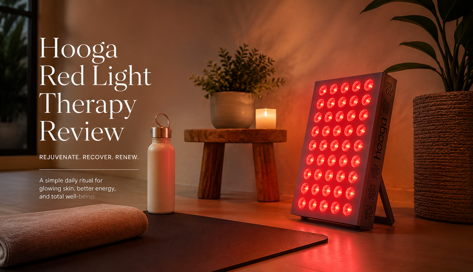 Hooga Red Light Therapy Review recovery routine