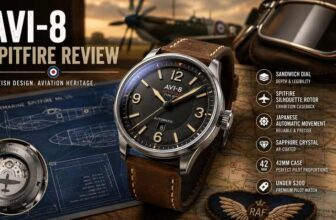 AVI-8 Spitfire Automatic Review 2026: The Most Underrated Pilot Watch? I Wore It to Find Out.