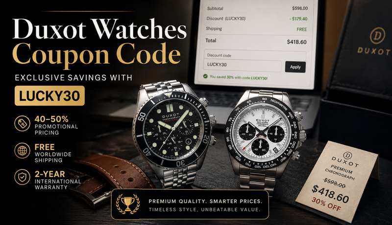 Duxot Watches Coupon Code
