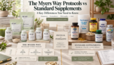 The Myers Way Protocols vs Standard Supplements: 4 Key Differences You Need to Know