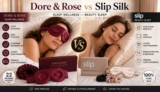 Dore and Rose vs Slip Silk: 3 Critical Differences That Reveal the Real Luxury Sleep Mask Winner